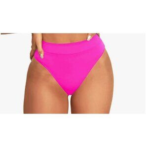 Yonique Women’s Pink Bikini Bottoms - Size M, NWOT